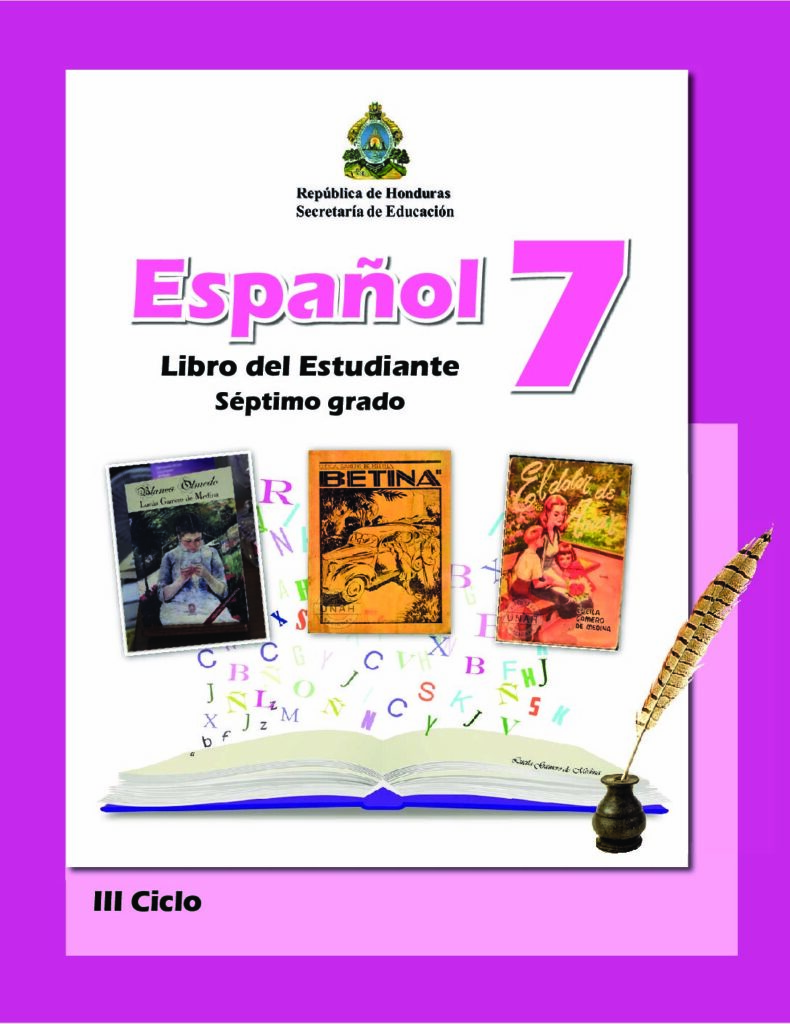 Libro de Español séptimo grado