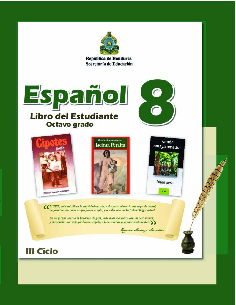 Libro de Español octavo grado