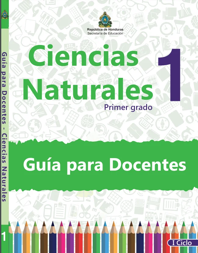 Ciencias Naturales Primer Grado 【2023】 Libros De Honduras