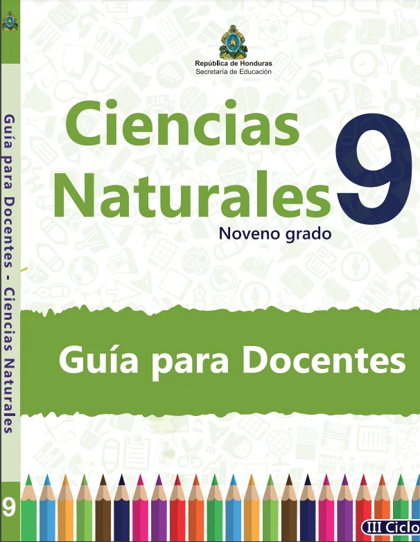 Ciencias Naturales Noveno Grado 2023 Libros De Honduras