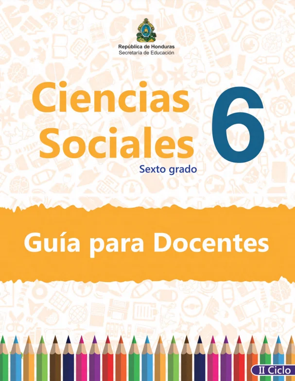 Libro de Ciencias sociales sexto grado