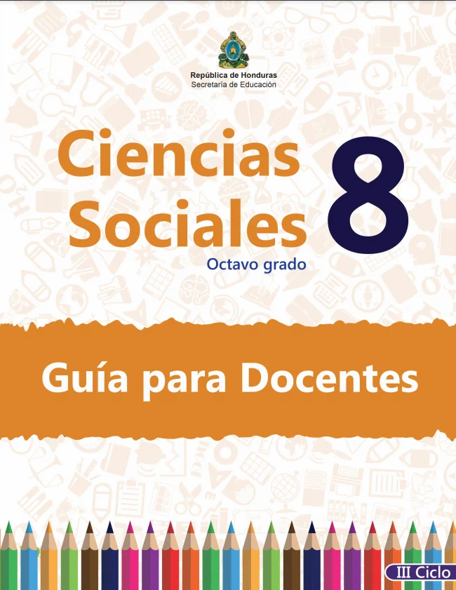 Ciencias Sociales Octavo Grado 【2023】 Libros De Honduras 4208