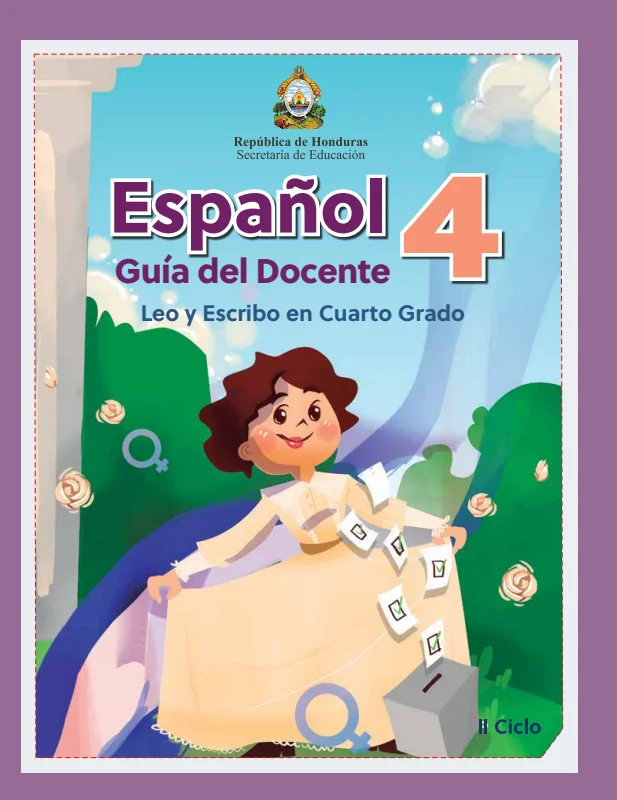 Libro de Español cuarto grado