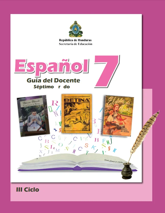 Libro de Español séptimo grado