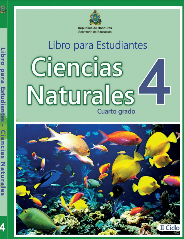 Ciencias naturales cuarto grado 【2024】 Libros de Honduras