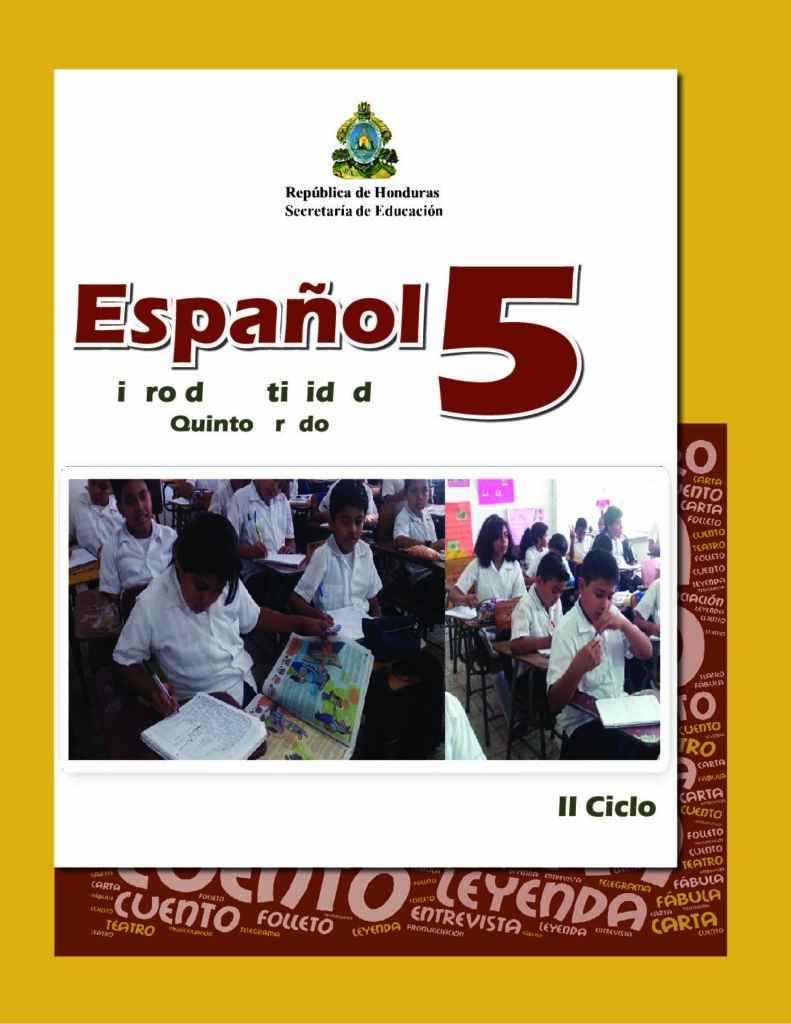 Libro de Español quinto grado