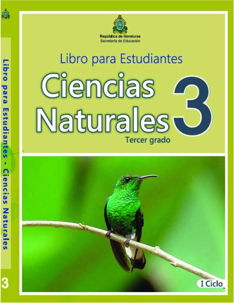 Ciencias naturales tercer grado